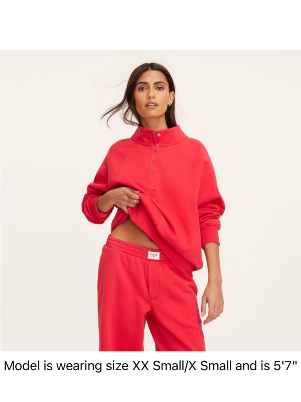 PARKE X Target Snap Mockneck Pullover